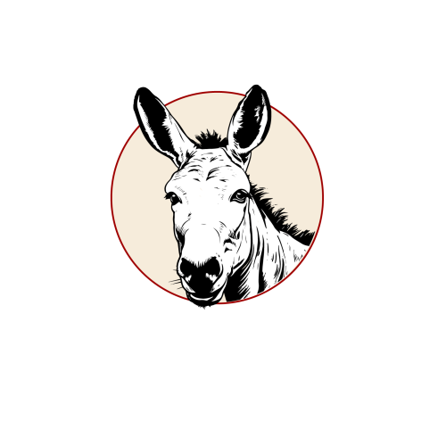 Donkie Logo (Wit)